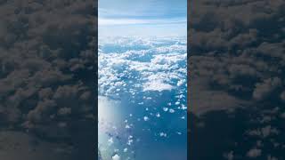 Ocean view from flight | Dubai to Brazil