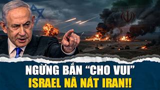 Iran đầu hàng, Israel quyết không tha - Hoả tiễn ào ạt tiến về Tehran hậu ngừng bắn!