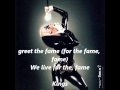 Lady Gaga - The Fame (Demo 2005 in best quality) Subtitles