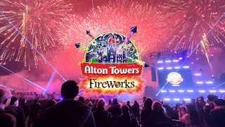 Alton towers FIREWORKS 2024!