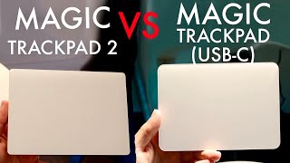 Magic Trackpad (USB-C) VS Magic Trackpad 2! (Comparison) (Review)