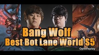 Bang Wolf, Best Bot Lane World Highlights - S5 World Championship