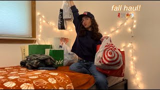 FALL HAUL! 🍁🛒✨ | aerie, target, hollister, lululemon, altar'd state, bath \u0026 body, depop thrift finds