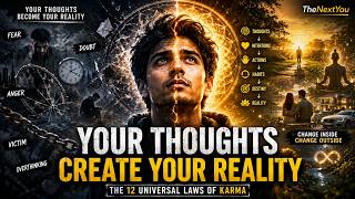 How Your Thoughts Secretly Shape Your Reality | 12 Laws of Karma