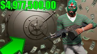 ROUBEI O MAIOR BANCO DO GTA 5