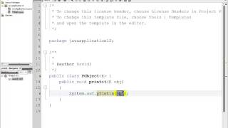 Java Programming - Generics - Classes and Interface Example