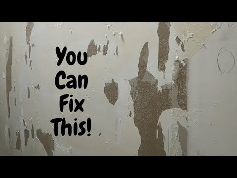Fix Walls Ruined By Wallpaper Removal Spencer Colgan Youtube