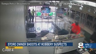 Tampa jewelry store employee shoots at armed robbery suspects, police say