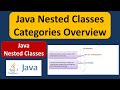 Java Nested Classes Categories Overview | Java Tutorial