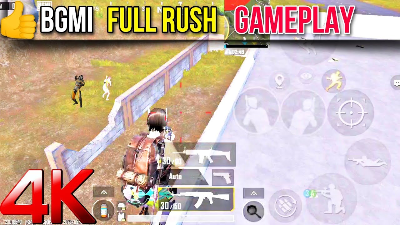 Bgmi Full Rush Gameplay Bgmi Noob To Pro Gameplay Bgmi Nevar Give