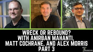 Wreck or Rebound - Part 3! With Anirban Mahanti, Matt Cochrane, and Alex Morris.