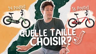 Quelle taille de vélo enfant choisir - Gibus Cycles