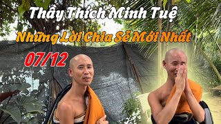 Thầy Thích Minh Tuệ Cùng Những Lời Chia Sẻ Mới Nhất Đến Mọi Người