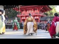 下鴨神社で「蹴鞠初め」