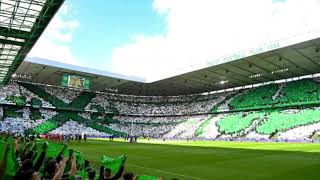 Celtic V Aberdeen Full Stadium TIFO