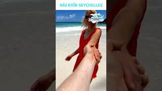 Cảnh đẹp khó cưỡng: Bãi biển Seychelles - Thiên đường trên trái đất #shorts