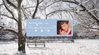 Kpop Playlist for the first Snow // Winter chill vibes ❄️