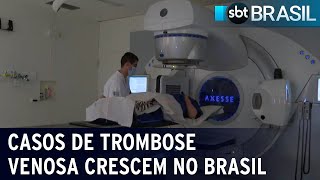 Casos de trombose venosa crescem no Brasil, aponta pesquisa | SBT Brasil (01/01/24)