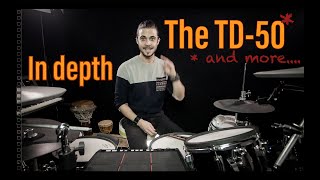 Roland V-Drum Sound Tutorial : THE BEST SETTINGS for the TD-50