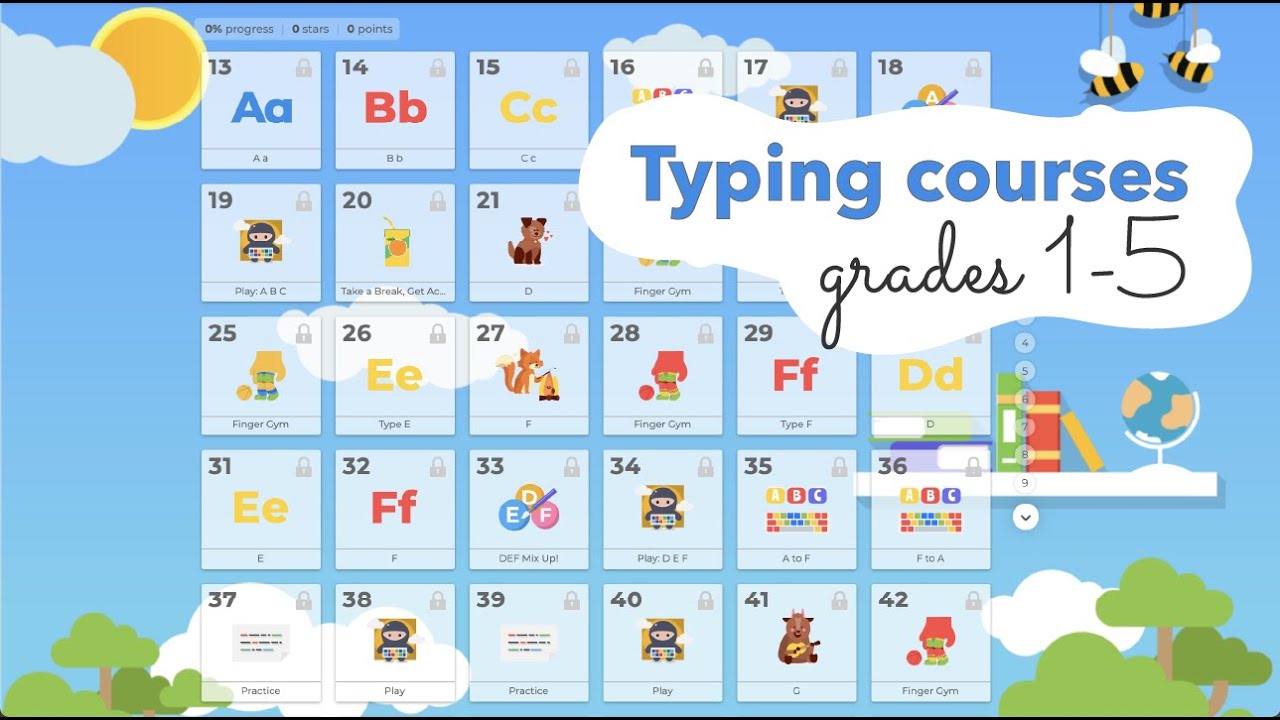 Typingclub Learn Touch Typing Through Interactive Games 48 Off