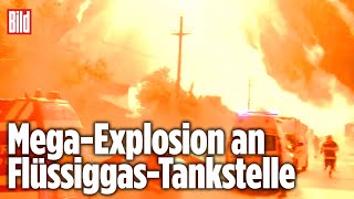 Gigantische Explosion in der Nähe von Bukarest