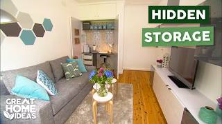 Genius Interior Solutions for Tiny Spaces | Great Home Ideas