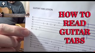 How To Read Guitar Tabs (Lesson in Filipino with English Subtitles)
