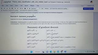 Planar_Data_classification_withonehiddenlayer. Deep learning coursera week 3 programming assignment.