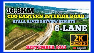 10.8KM CDO EASTERN INTERIOR ROAD- Nestlé -AYALA ALVEO BAYVIEW HEIGHTS SEGMENT 2023