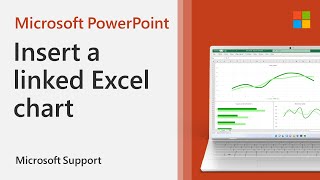 Insert a link to Excel in a PowerPoint (PPT) | Microsoft
