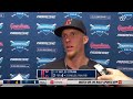 Myles Straw calls Shane Bieber one of the best he's even seen | GUARDIANS-ROYALS POSTGAME