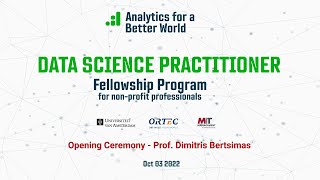 Keynote by Prof Dimitris Bertsimas | Practitioner's Fellowship Launch Event 2022