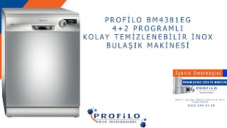 Profilo BM4381EG 4+2 Programlı İnox Bulaşık Makinesi İncelemesi