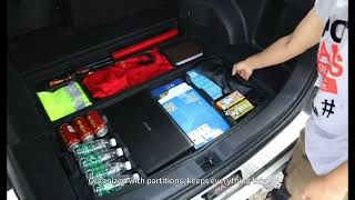 Perfect Fit Trunk Hidden Storage Box for 2019-2024 Toyota RAV4 | Extra Space \u0026 Easy Installation