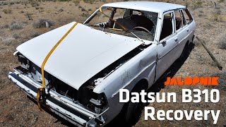 The Backstory to Recover This Datsun B310 Is Incredible