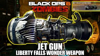 COD Black Ops 6 Zombies - Jet Gun Wonder Weapon (Liberty Falls)