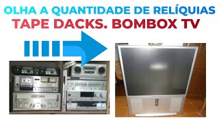 Olha a Quantidade de Som Vintage e Tv Antiga Top Demais