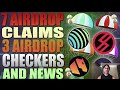 🔥 7 ادعای airdrop 3 airdrop checkers و airdrop alpha news 🔥 این را باید ببینید