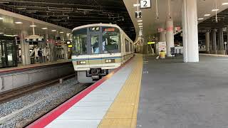 おおさか東線　221系発車　@新大阪駅