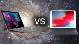 iPad Pro 2017 vs Surface Pro 6 2018