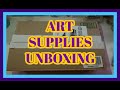 UNBOXING ART SUPPLIES FROM THE HIPPIE CRAFTER