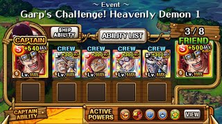 Garp Challenge Heavenly Demon 1 STR | FT Kid Team OPTC