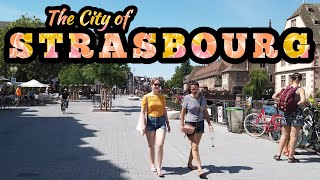 STRASBOURG |🇫🇷| France Strasbourg | Summer Walk in Strasbourg City Centre