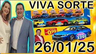 VIVA SORTE 💰 GANHADORES DIA 26/01/25 (DOMINGO)