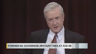 Funeral planned for former NC Gov. Jim Hunt