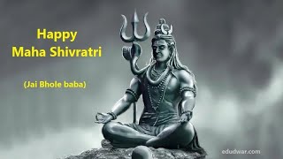 MAHA SHIVARATRI 🕉️// Jai Mahakal //ଓଁ ନମଃ ଶିବାୟ 🙏🙏🕉️