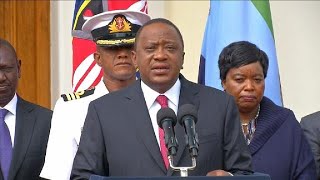 Kenyan president vows to avenge Nairobi terror attack