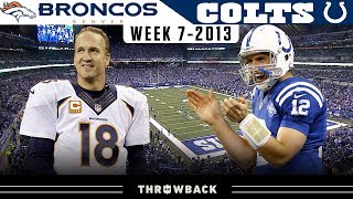 Peyton Manning's RETURN to Indy! (Broncos vs. Colts 2013, Week 7)