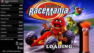 [FWR] Muppet RaceMania 100% Speedrun in 4:29:13