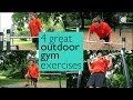 X EXPLAINED: 4 great outdoor gym exercises